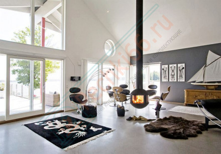 Островной камин Agorafocus-630 (Focus)