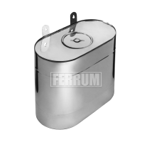 Бак выносной «Вертикальный эллипс» (НЕРЖ-201/1,0мм) 60 л(Феррум)