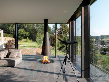 Центральный камин Filiofocus 1600 (Focus)