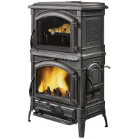 Печь-камин с духовкой Cast Iron (Isotta Forno) (La Nordica)