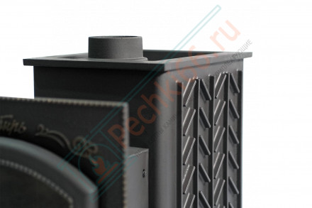 Чугунная банная печь "Сибирь-25" (дверка 700х700) под обкладку (Сибирь-Премиум)