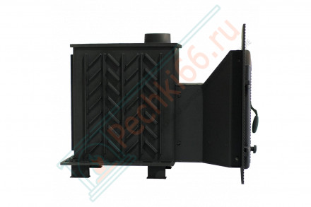 Чугунная банная печь "Сибирь-25" (дверка 700х700) под обкладку (Сибирь-Премиум)