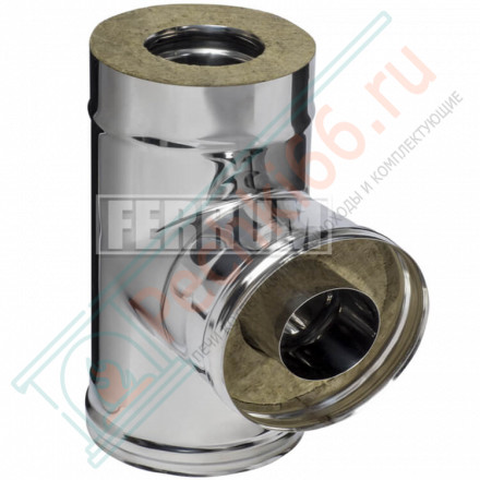 Сэндвич тройник 90° (НЕРЖ-430/0,5-НЕРЖ-430/0,5) d-250/350 (Ferrum GS)