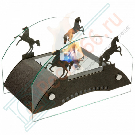 Биокамин Графский мост М, бронза (LuxFire)