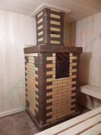 Газовая печь для бани № 06-ГТ 20 (Тройка) до 18 м3