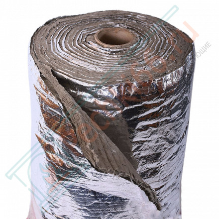 Паро теплоизоляция Kamafol 5 мм в фольге с двух сторон 5*1000*1000