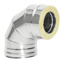 Отвод Термо 87° ОТ-Р (304-0.8/304) d-130/230 (ТиС Стандарт)