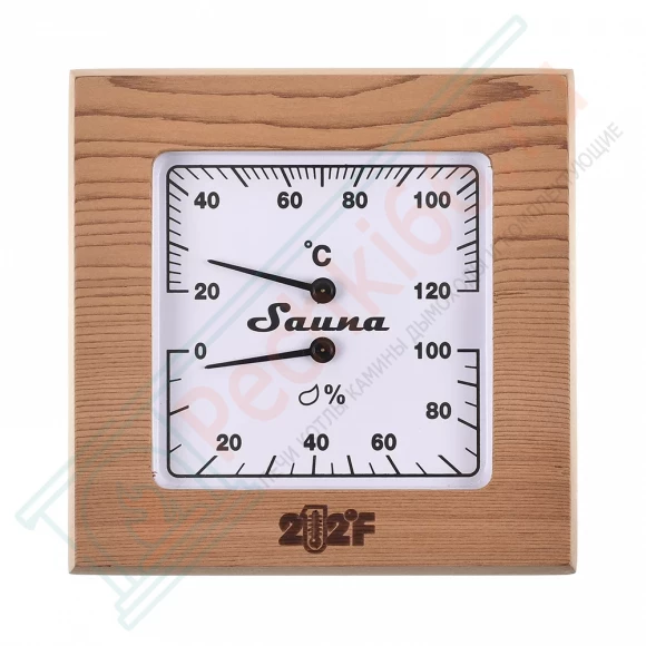 Термогигрометр 11-R квадрат, канадский кедр (212F) в Оренбурге