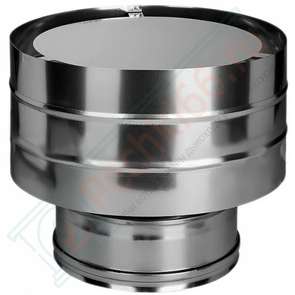 Дефлектор на трубу с изол (НЕРЖ-439/0,5-НЕРЖ-439/0,5) d-200/280 (Дымок) в Оренбурге