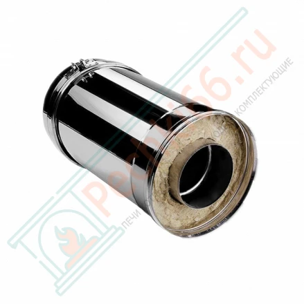 Сэндвич труба V50R с изол L=250 (AISI-321/0,5-ОЦИНК/0,5) d-130/230 (Вулкан)