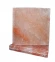 Плитка из гималайской розовой соли 200x200x25 мм шлифованная (с пазом) в Оренбурге