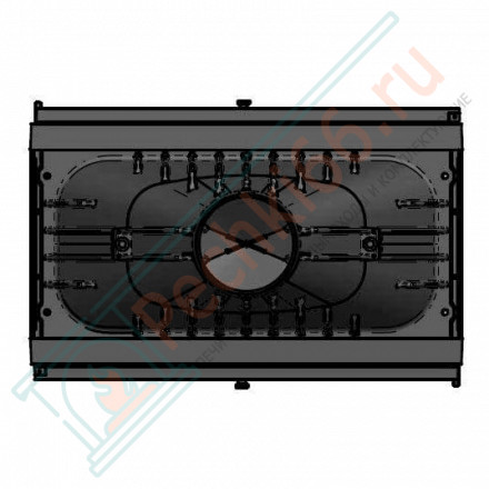 Чугунная топка 845 4 GLASSES (Ferlux) 17 кВт