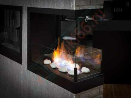 Встраиваемый биокамин Lux Fire Торцевой 490 S