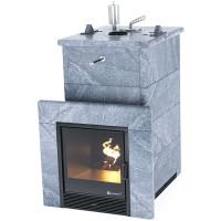 Газовая печь для бани ИзиСтим Сочи в талькохлорите