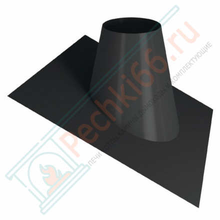 Кровельный элемент 33°/45° на трубу с изол V50R (ОЦИНК-RAL/0,5) d-104/200 (Вулкан)