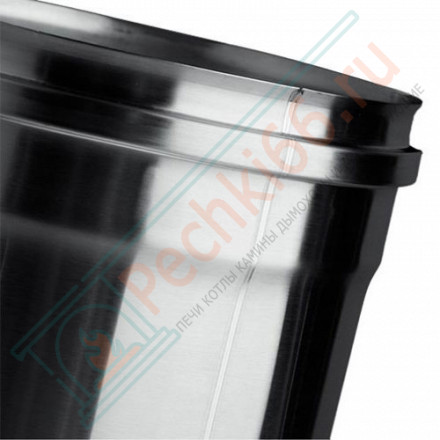 Сэндвич-тройник 90° (AISI-316L/0,5-AISI-304/0,5) d-130/180 (Craft-GS-25)